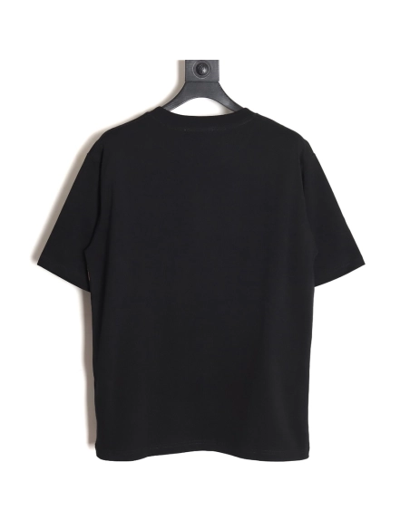Fendi 24ss double F letter hand-painted gradient short-sleeved T-shirt_TSK1,All order with free shipping Fendi