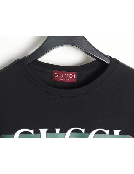 Reps Gucci 24SS belt lettering short-sleeved T-shirt_TSK1,All order with free shipping Reps Gucci