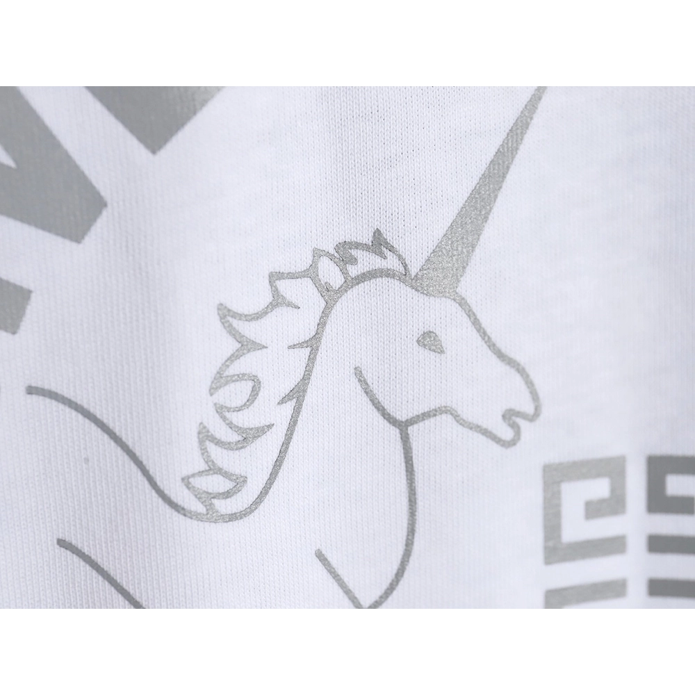 Givenchy 24SS Unicorn Short Sleeve T-Shirt,All order with free shipping Givenchy