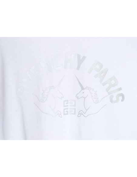 Givenchy 24SS Unicorn Short Sleeve T-Shirt,All order with free shipping Givenchy