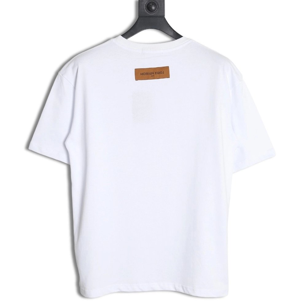 Reps Louis Vuitton LV 24SS Peace Dove Short Sleeve T-Shirt,All order with free shipping Reps Louis Vuitton
