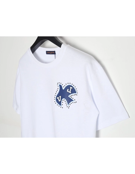 Reps Louis Vuitton LV 24SS Peace Dove Short Sleeve T-Shirt,All order with free shipping Reps Louis Vuitton