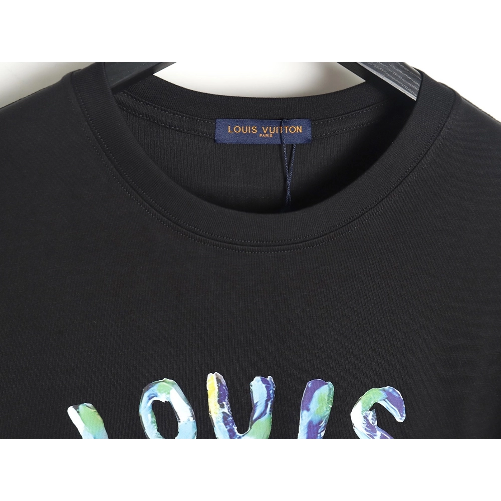 Reps Louis Vuitton LV 24SS camouflage lettering short-sleeved T-shirt_TSK1,All order with free shipping Reps Louis Vuitton