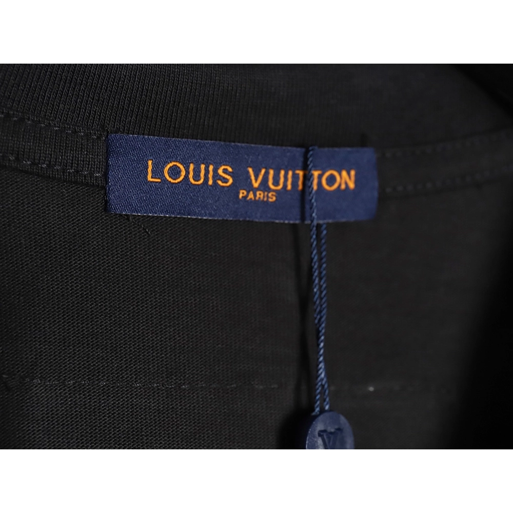 Reps Louis Vuitton LV 24SS red letter short-sleeved T-shirt_TSK1,All order with free shipping Reps Louis Vuitton