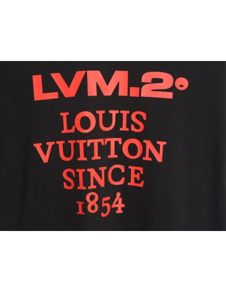 Reps Louis Vuitton LV 24SS red letter short-sleeved T-shirt_TSK1,All order with free shipping Reps Louis Vuitton