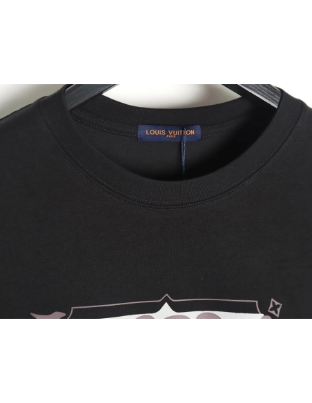 Reps Louis Vuitton LV24SS block letter short-sleeved T-shirt_TSK1,All order with free shipping Reps Louis Vuitton