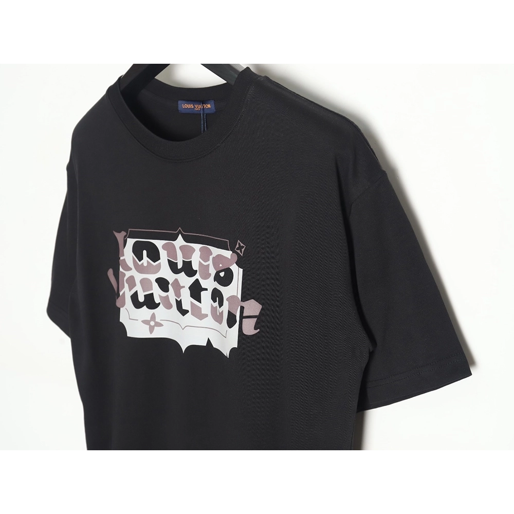 Reps Louis Vuitton LV24SS block letter short-sleeved T-shirt_TSK1,All order with free shipping Reps Louis Vuitton
