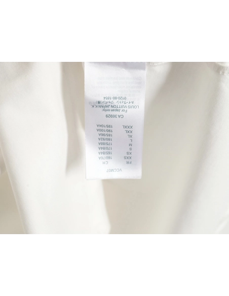 Reps Louis Vuitton LV24SS block letter short-sleeved T-shirt,All order with free shipping Reps Louis Vuitton