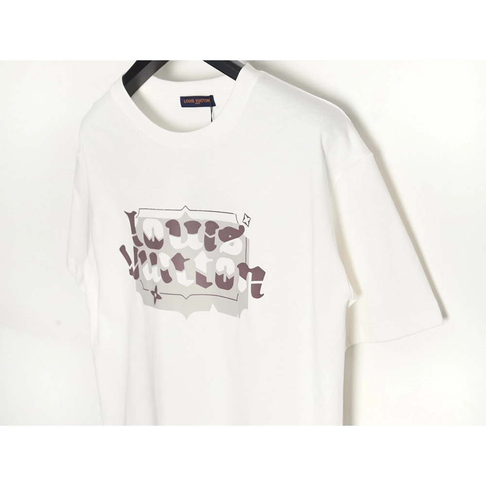 Reps Louis Vuitton LV24SS block letter short-sleeved T-shirt,All order with free shipping Reps Louis Vuitton