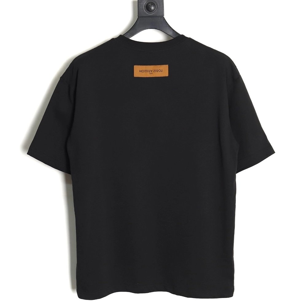 Reps Louis Vuitton LV 24SS shadow letter short-sleeved T-shirt_TSK1,All order with free shipping Reps Louis Vuitton