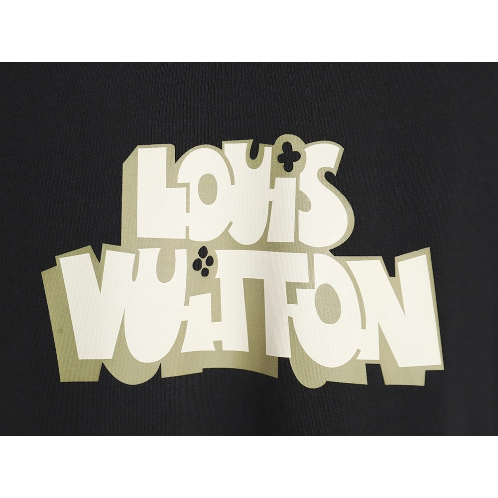 Reps Louis Vuitton LV 24SS shadow letter short-sleeved T-shirt_TSK1,All order with free shipping Reps Louis Vuitton