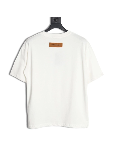 Reps Louis Vuitton LV 24SS shadow letter short-sleeved T-shirt,All order with free shipping Reps Louis Vuitton