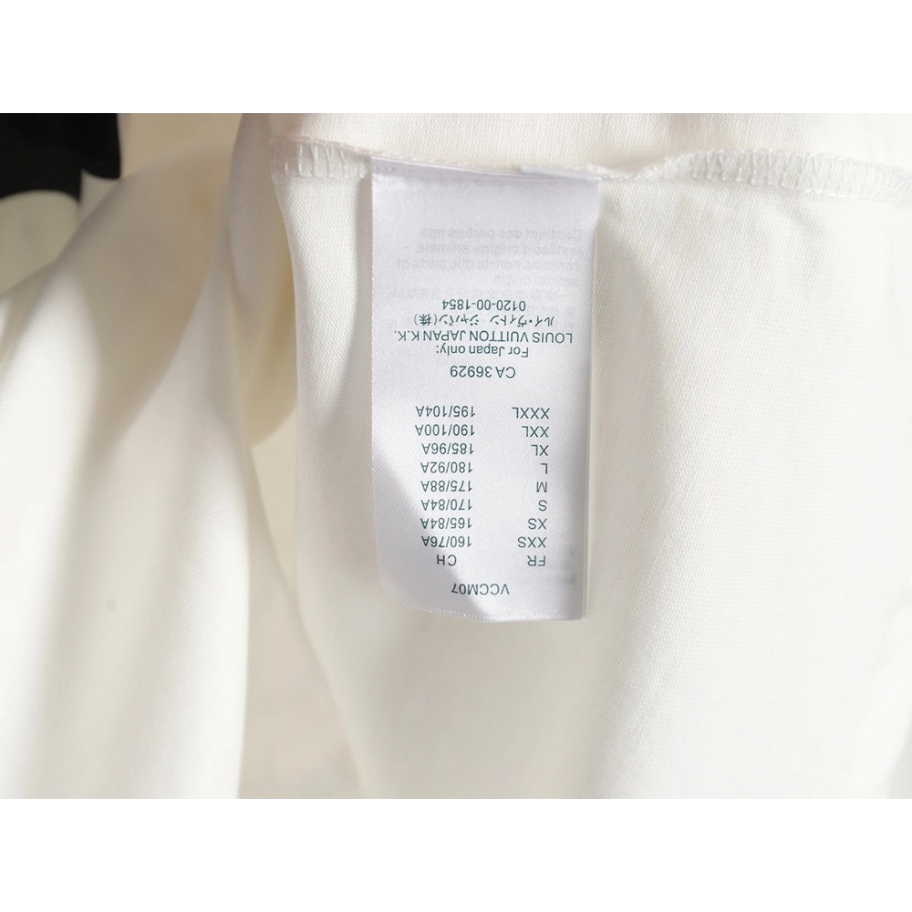 Reps Louis Vuitton LV 24SS shadow letter short-sleeved T-shirt,All order with free shipping Reps Louis Vuitton
