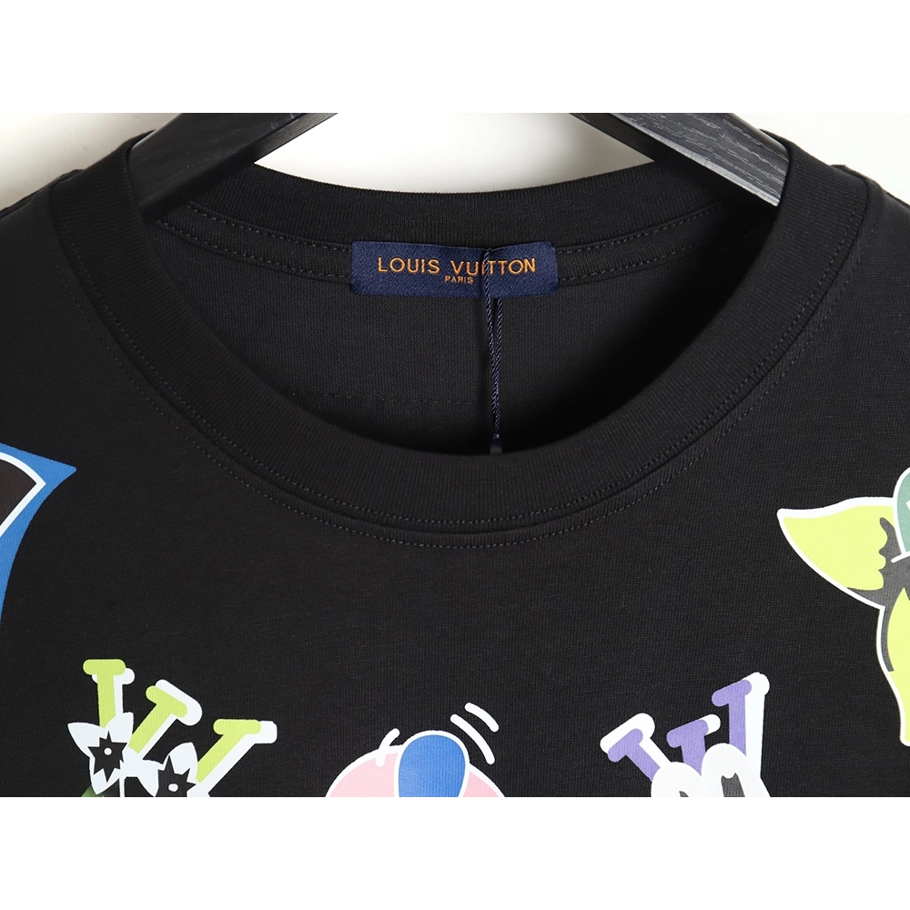 Reps Louis Vuitton 24SS cartoon logo short-sleeved T-shirt,All order with free shipping Reps Louis Vuitton