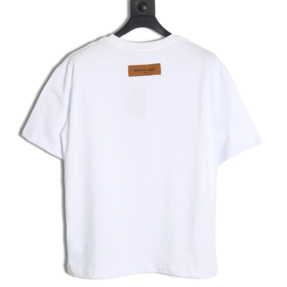 Reps Louis Vuitton 24SS cartoon logo short-sleeved T-shirt,All order with free shipping Reps Louis Vuitton