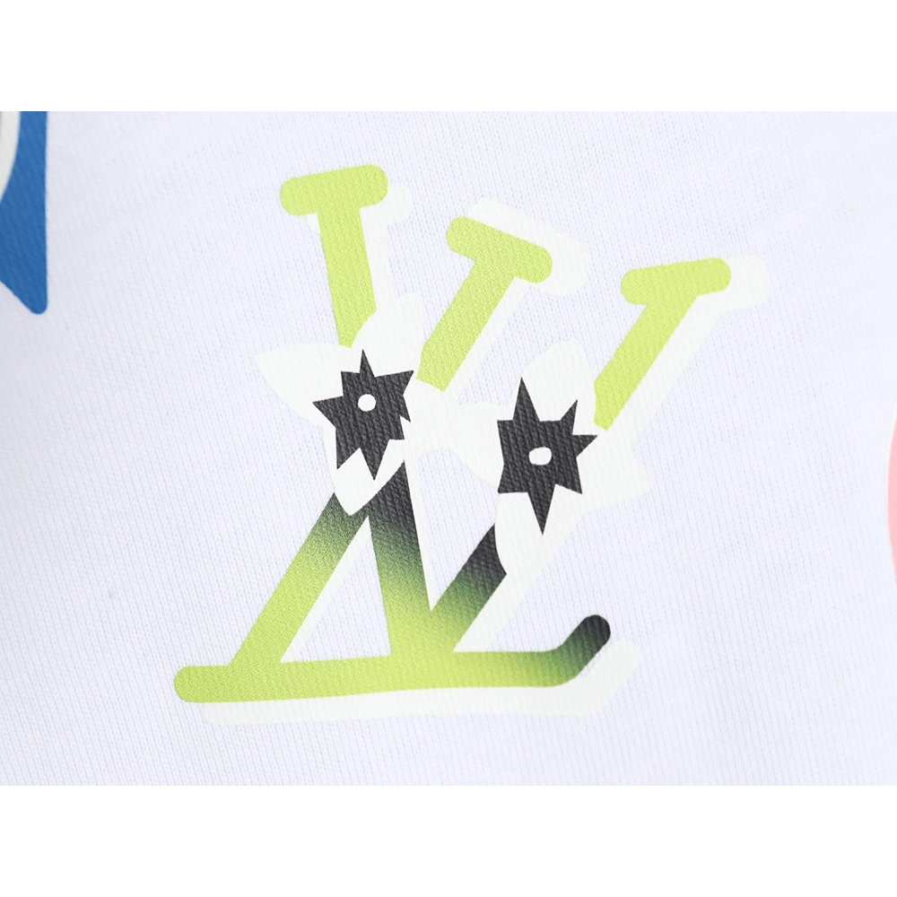Reps Louis Vuitton 24SS cartoon logo short-sleeved T-shirt,All order with free shipping Reps Louis Vuitton