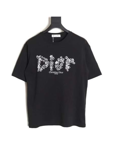 Dior 24SS monogram short-sleeved T-shirt,All order with free shipping Dior