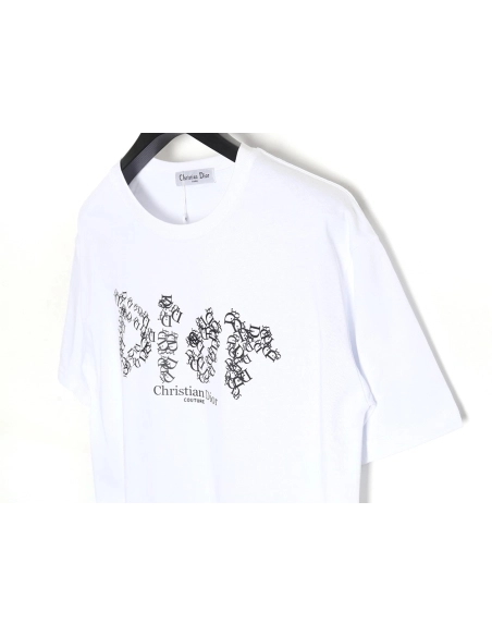 Dior 24SS monogram short-sleeved T-shirt,All order with free shipping Dior