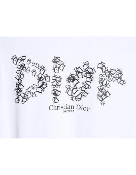 Dior 24SS monogram short-sleeved T-shirt,All order with free shipping Dior