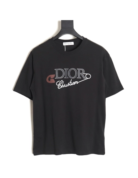 Dior 24SS safety pin short sleeve T-shirt,All order with free shipping Dior