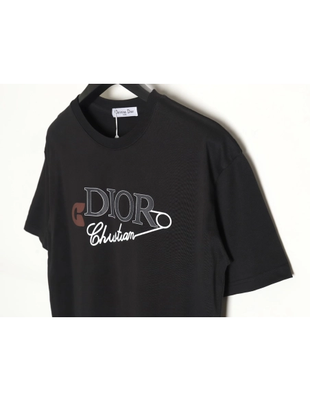 Dior 24SS safety pin short sleeve T-shirt,All order with free shipping Dior