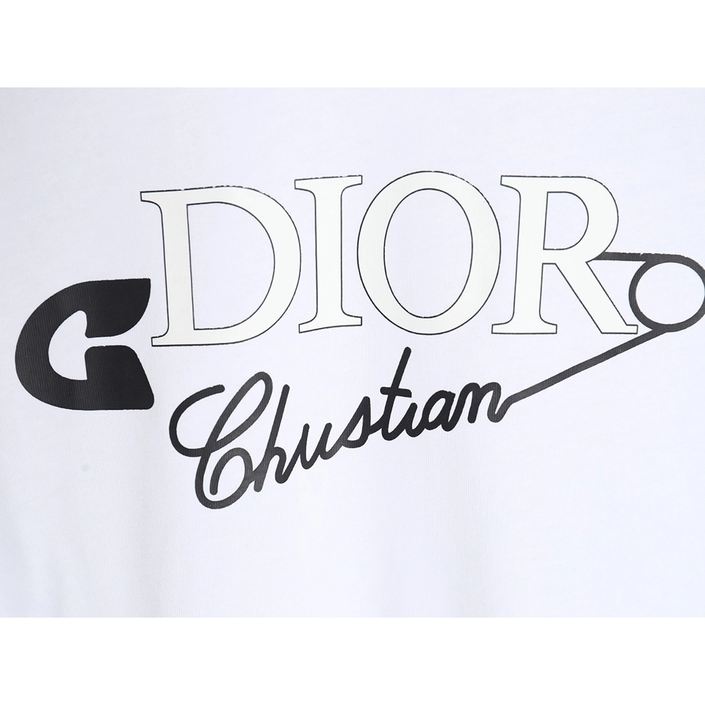 Dior 24SS safety pin short sleeve T-shirt,All order with free shipping Dior
