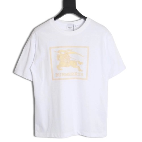 Burberry 24SS Square Horse Short Sleeve T-Shirt,All order with free shipping Burberry