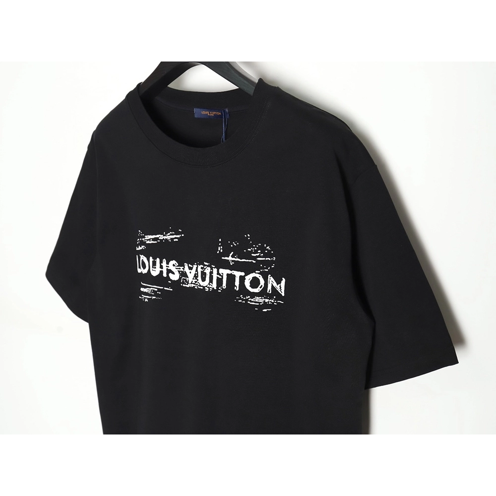 Reps Louis Vuitton 24ss graffiti logo printed short-sleeved T-shirt,All order with free shipping Reps Louis Vuitton