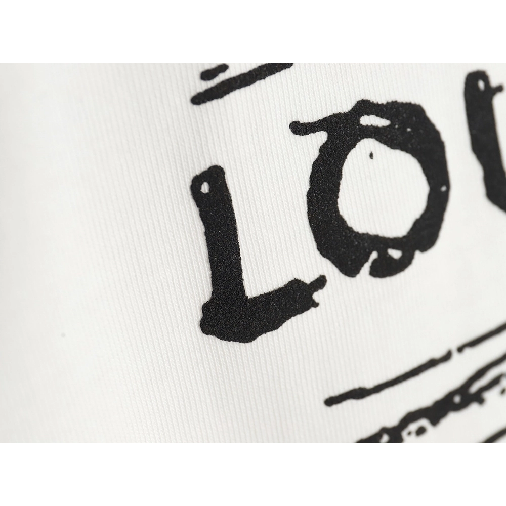 Reps Louis Vuitton 24ss graffiti logo printed short-sleeved T-shirt,All order with free shipping Reps Louis Vuitton