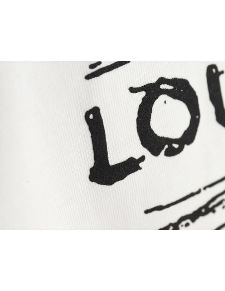 Reps Louis Vuitton 24ss graffiti logo printed short-sleeved T-shirt,All order with free shipping Reps Louis Vuitton