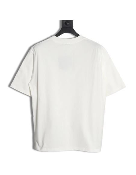 Prada 24ss colorful graffiti triangle logo printed short-sleeved T-shirt,All order with free shipping Prada