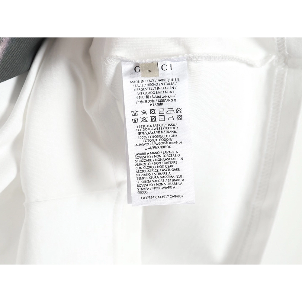 Reps Gucci classic letter LOGO horse head shoes print T-shirt,All order with free shipping Reps Gucci