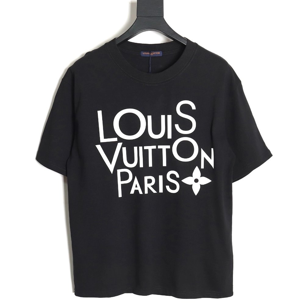 Reps Louis Vuitton LV 23SS large letter short-sleeved T-shirt TSK1,All order with free shipping Reps Louis Vuitton