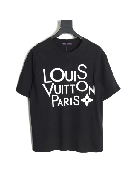 Reps Louis Vuitton LV 23SS large letter short-sleeved T-shirt TSK1,All order with free shipping Reps Louis Vuitton