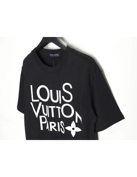 Reps Louis Vuitton LV 23SS large letter short-sleeved T-shirt TSK1,All order with free shipping Reps Louis Vuitton