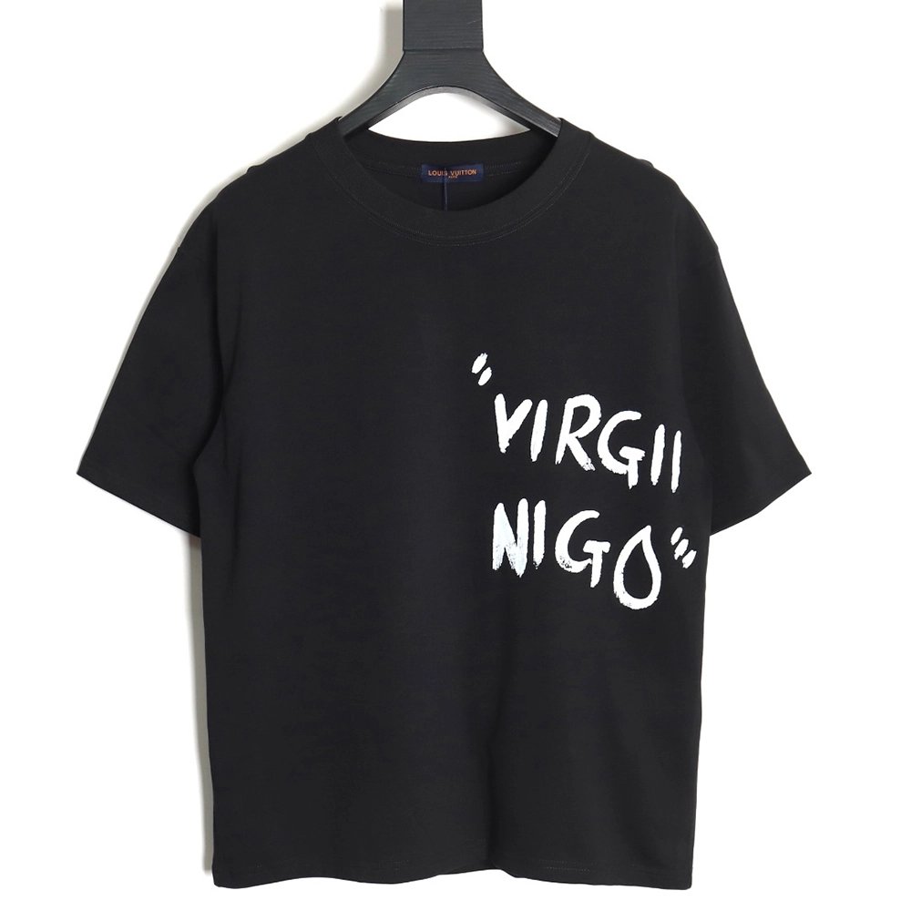 Reps Louis Vuitton LV 23SS Graffiti Duck Short Sleeve T-Shirt,All order with free shipping Reps Louis Vuitton