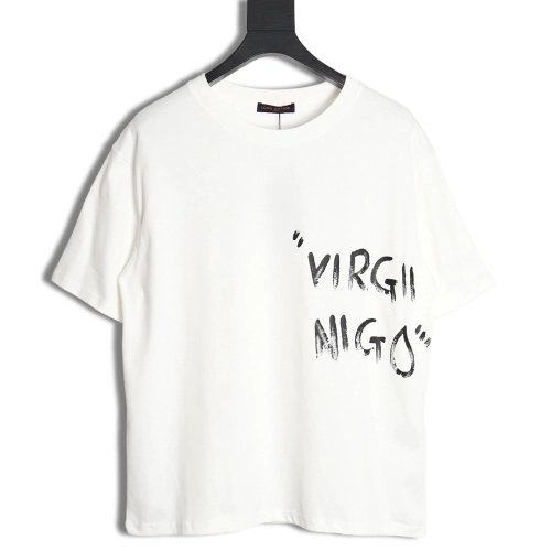 Reps Louis Vuitton LV 23SS Graffiti Duck Short Sleeve T-Shirt,All order with free shipping Reps Louis Vuitton