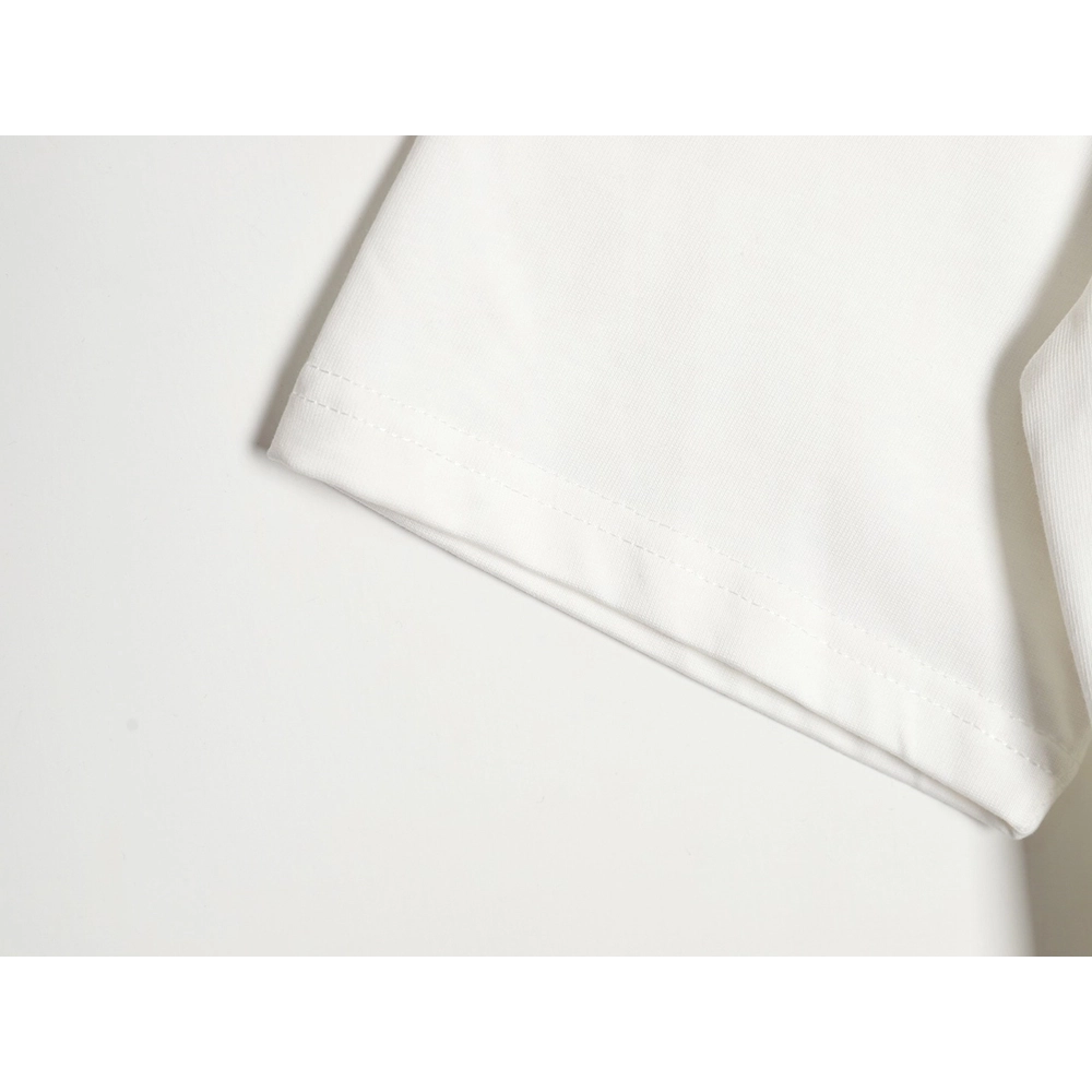 Loewe 23SS three-dimensional embossed four-leaf clover short-sleeved T-shirt,All order with free shipping Loewe