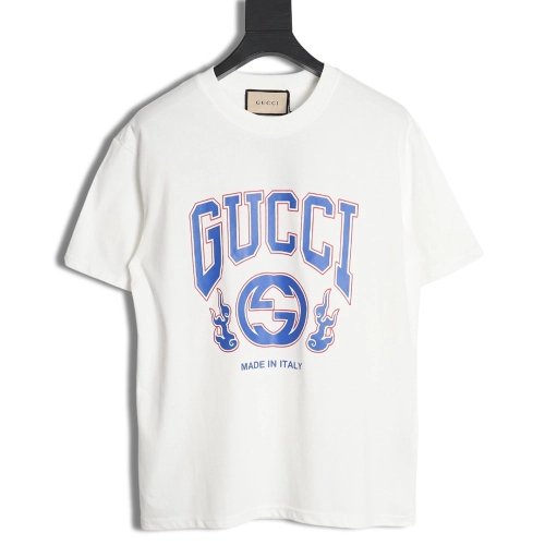 Reps Gucci dragon print contrast print t-shirt,All order with free shipping Reps Gucci