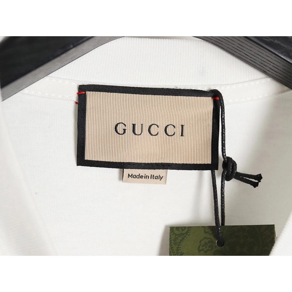 Reps Gucci dragon print contrast print t-shirt,All order with free shipping Reps Gucci