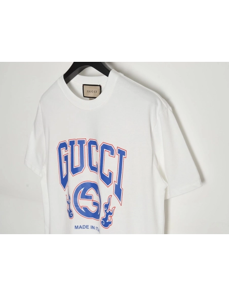 Reps Gucci dragon print contrast print t-shirt,All order with free shipping Reps Gucci