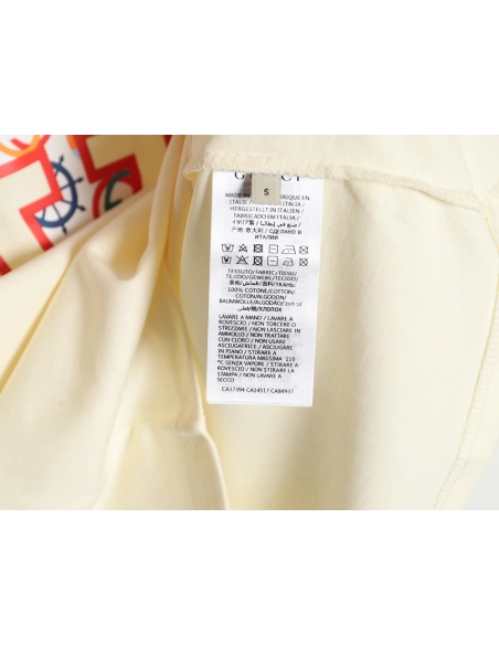 Reps Gucci letter logo print couple T-shirt,All order with free shipping Reps Gucci
