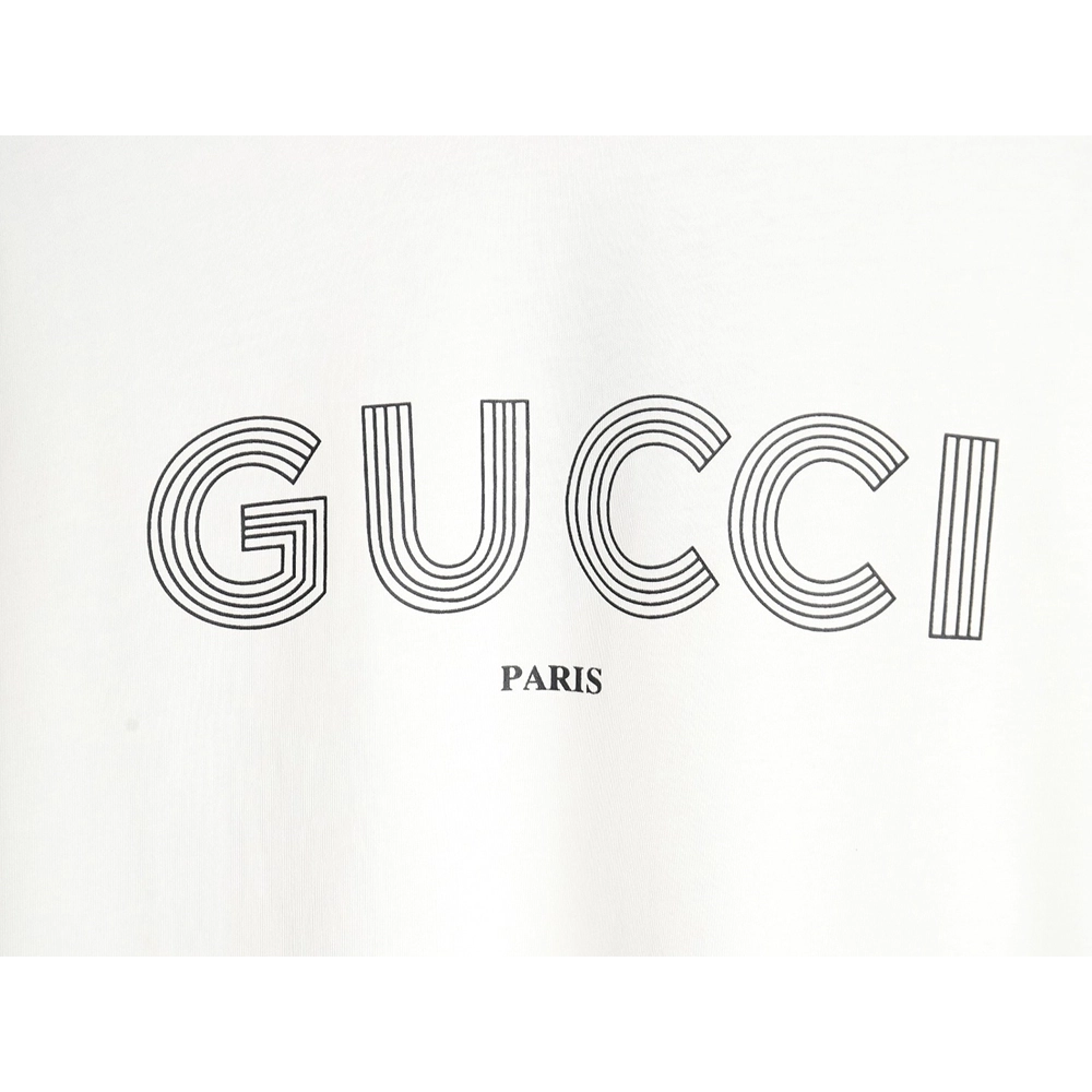 Reps Gucci printed simple T-shirt,All order with free shipping Reps Gucci
