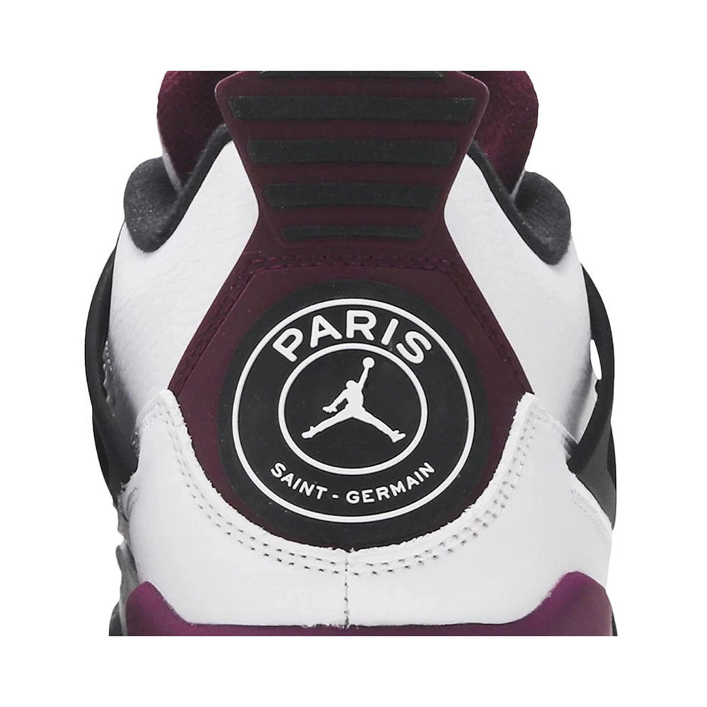 Paris SaintGermain x Air Jordan 4 Retro GS Bordeaux CZ6509 100,AIR JORDAN 4,Air Jordan