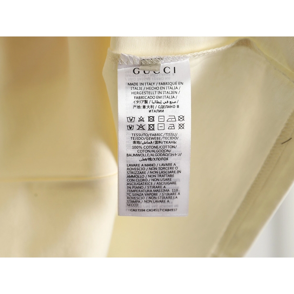 Reps Gucci early spring new rivet logo round neck t-shirt,All order with free shipping Reps Gucci