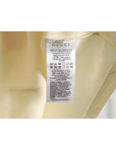 Reps Gucci early spring new rivet logo round neck t-shirt,All order with free shipping Reps Gucci