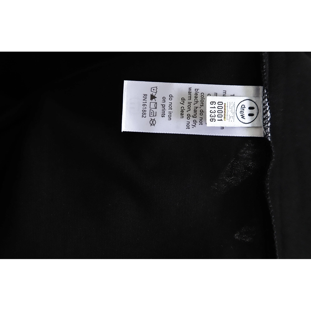 Drew house pocket print small label smiley short-sleeved T-shirt TSK1,All order with free shipping drew house