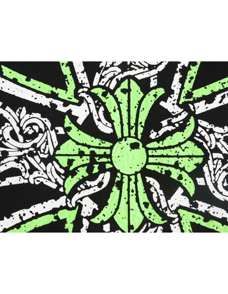 Chrome hearts Sanskrit cross short-sleeved T-shirt TSK1,All order with free shipping Chrome Hearts with free shipping