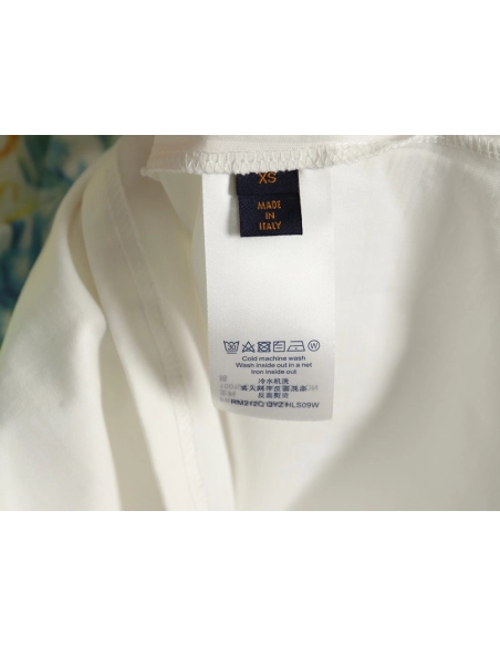 Reps Louis Vuitton pastel print short-sleeved T-shirt,All order with free shipping Reps Louis Vuitton