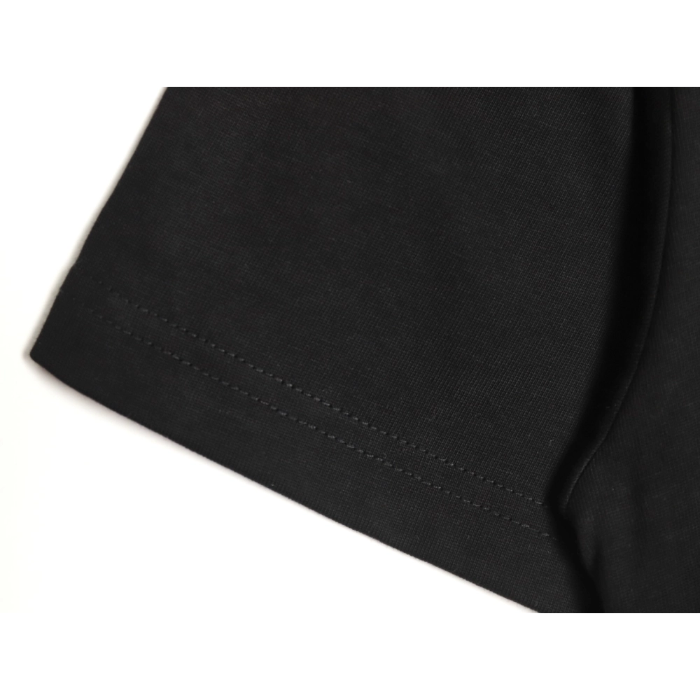 miu miu short-sleeved T-shirt with small logo patch TSK2,All order with free shipping Miu Miu